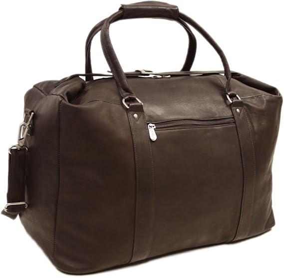 Piel Leather European Carry-On, Chocolate, One Size