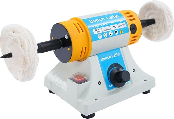 Adjustable Speed Polishing Machine for Sanding & Polishing, Jewelry Polisher,Adjustable 800-10000 RPM, Polishing Machine Used for Jewelry Making, Woodcrafting, Manual DIY