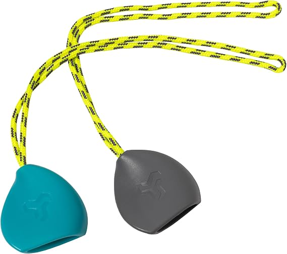 Notch Pebble Retrieval System Used by Arborists to Retrieve Climbing Systems & Friction Savers from Trees, for use with Friction Rings up to 28mm Diameter, High-viz Cordage Loop - Pair (99562)
