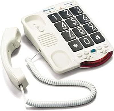 Clarity Amplified Telephone with Talk Back Numbers Black Buttons - 76560.001