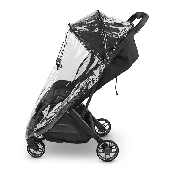 UPPAbaby Minu V3 Rain Shield - Waterproof & Windproof Coverage - Ventilated