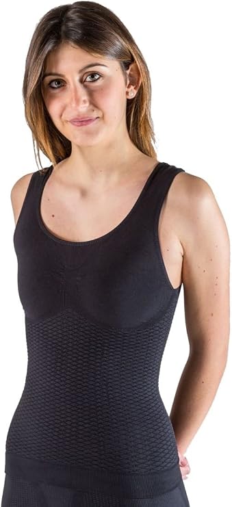 CzSalus Anti Cellulite Slimming Vest, Modelling Shirt + Silver