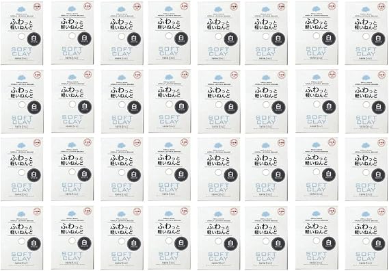 Soft Clay (32 Set, White)