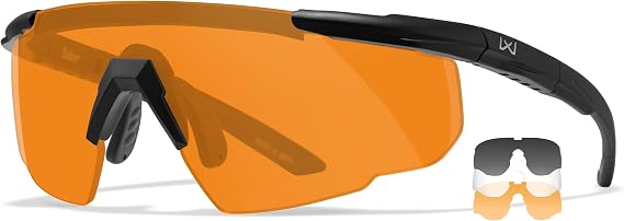 Wiley X Saber Advanced Sunglasses ANSI Z87.1+