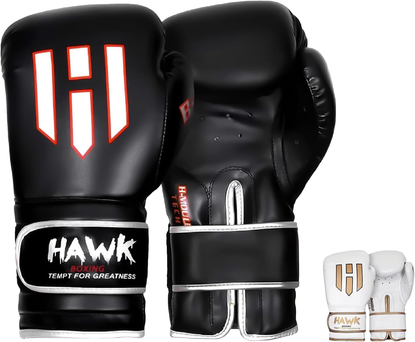 Hawk Boxing Gloves for Men & Women Training Pro Punching Heavy Bag Mitts UFC MMA Muay Thai Sparring Kickboxing Gloves,