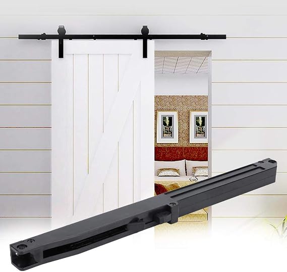 Soft Close Mechanism Buffer Damper for Sliding Barn Door Adjustable Rise & Fall for Sliding Barn Door Hardware Kit