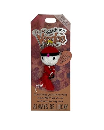 Watchover Voodoo 3-Inch Always Be Lucky Keychain - Handcrafted Gift to Bring Good Luck and Positivity Everywhere You Go