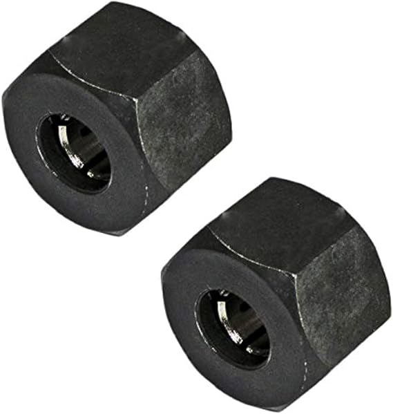 Bosch 2610008122 Collet Chuck 1/4 for Router PR10E, PR20EVS (2-Pack)