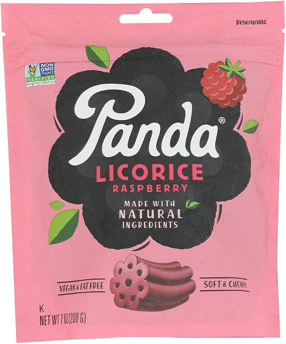 Panda Raspberry Chews Box 12x 7 Oz