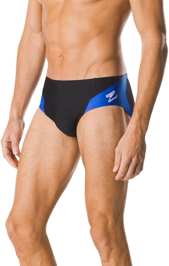 Speedo Men's Poly Mesh Square Leg Swimsuit