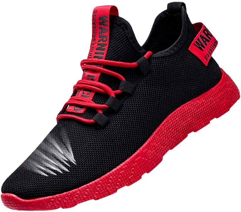 Men's Slip on Walking Shoes Casual Dressy Memory Foam Breathable Fashion High Top Sneakers Lace Up Non Slip Indoor Outdoor Sports Work Shoes for Men