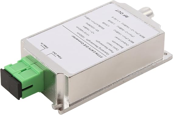 Mini CATV FTTH Receiver Fiber Optical WDM Node Converter Triplexer Minimode Indoor AGC 1310nm/1550nm Without Power, Easy to Use Fine Workmanship