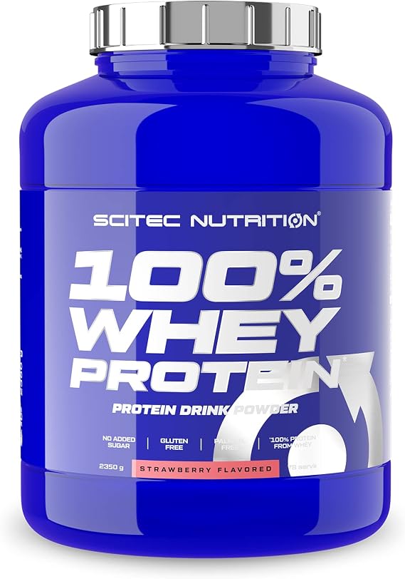 100% whey Protein - 5.18 lbs - Strawberry - Scitec nutrition