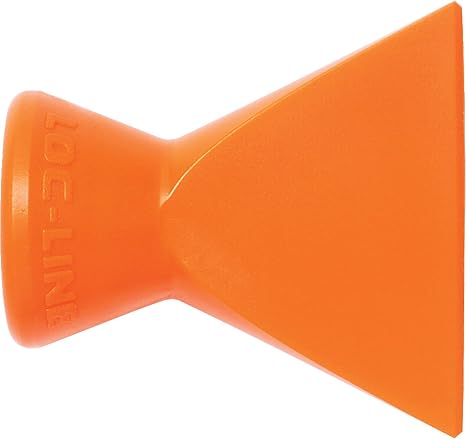 Loc-Line - 49427 Coolant Hose Component, Acetal Copolymer, Flare Nozzle, 1" Width, 1/4" Hose ID (Pack of 20)