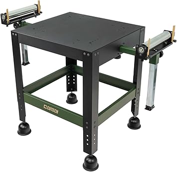 CUTECH 80201R Mobile Benchtop Machine Stand with Extension Rollers