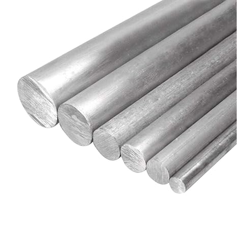 25mm Dia x 250mm Long .984" x 9.84" Aluminum 6061 Round Rod Bar