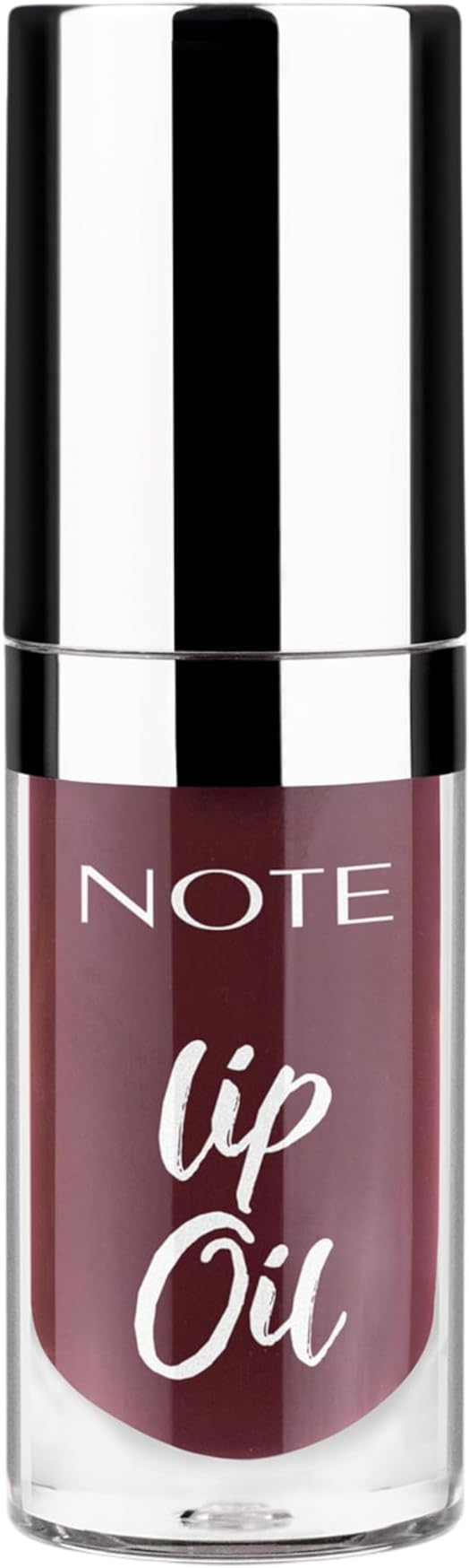Note Cosmetics Lip Oil 30 Deep Berry Nemlendirici ve Parlatıcı Dudak Bakım Yağı, Mor