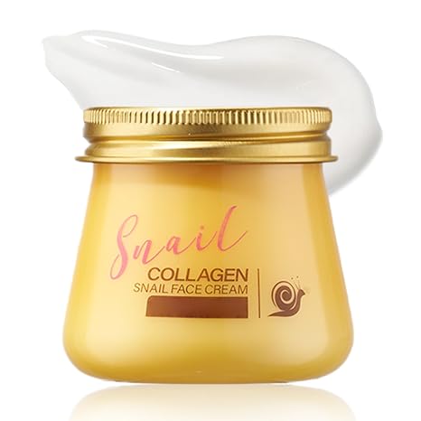 Snail Slime Cream Dry Skin Snail Collagen Cream Korean Skincare Snail Mucin Moisturising Cream Face Strengthens Skin Snail Anti-Ageing Face Cream Korean Snail Cream