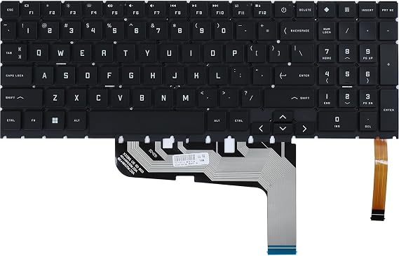 Colorful Backlight Keyboard for Replacement HP Omen 6/7 15-EK 16-B 16-C