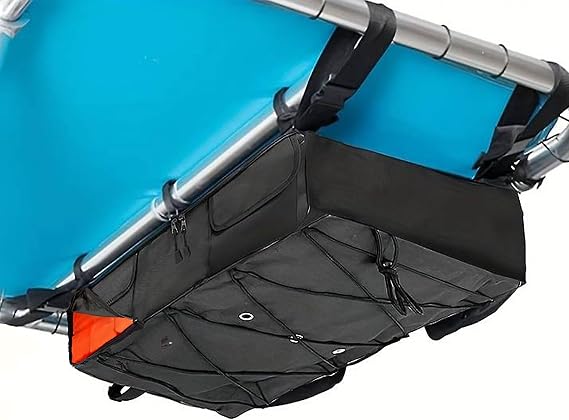 Premium T-Top Boat Storage Bag - Large Capacity, Durable Marine-Grade Polyester, Holds 6 Type II Life Jackets - Perfect for T-Tops, Hard Tops, Bimini Tops, Pontoon Tops (Life Vests not included)