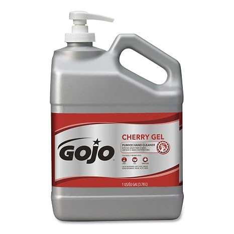 Gojo 235802EA Cherry Gel Pumice Hand Cleaner, Cherry, 1gal