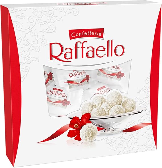 Ferrero Raffaello Coconut Chocolate 10 Grams, 24 Pieces