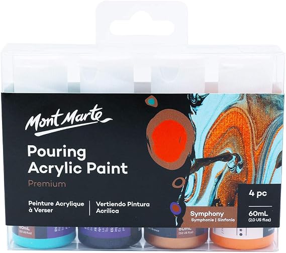 Mont Marte Pouring Acrylic Set