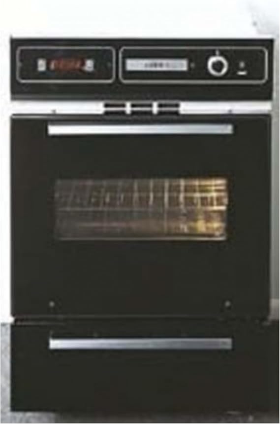 Summit 24" Wide Gas Wall Oven, Black - TTM7212DK