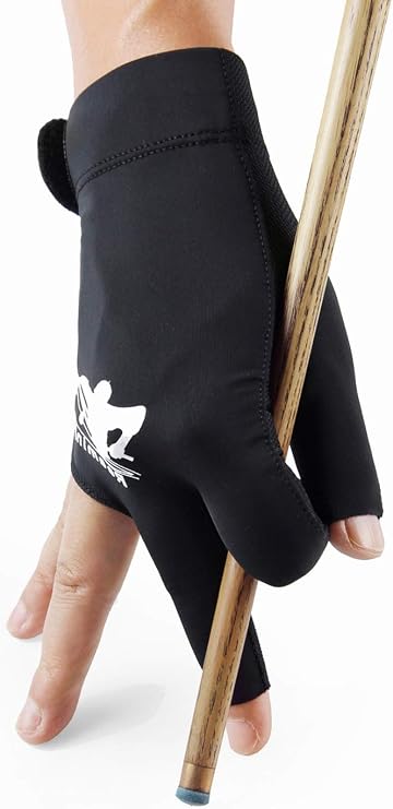 Roaming Billiard Shooters Carom Pool Snooker Cue Sport Glove Fits on Left or Right Hand for Men Women