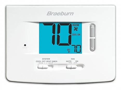Low Voltage Thermostat,18 to 30VAC