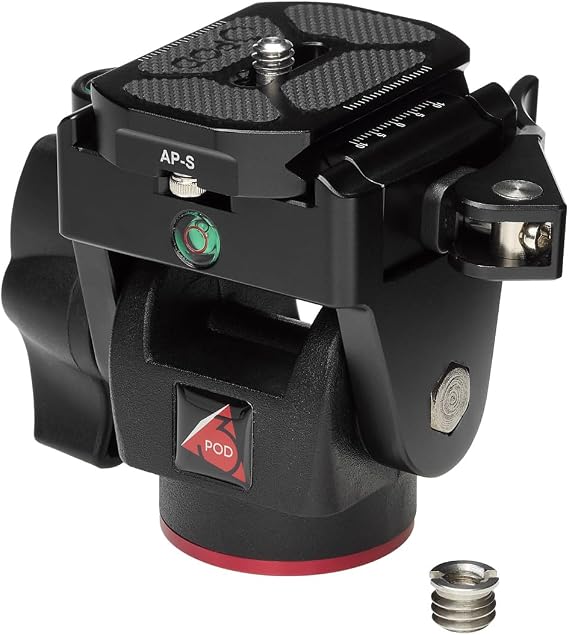 3Pod Tilt Head with Arca-Type Quick Release and Lever-Lock Clamp