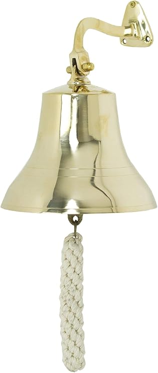 Large Solid Brass Bell