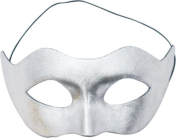 Masquerade Mask for Men Black, Halloween Venetian Adult Masquerade Masks, Black Mardi Gras Mask