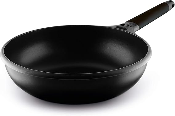 Wok induction con mango desmontable 28 cm