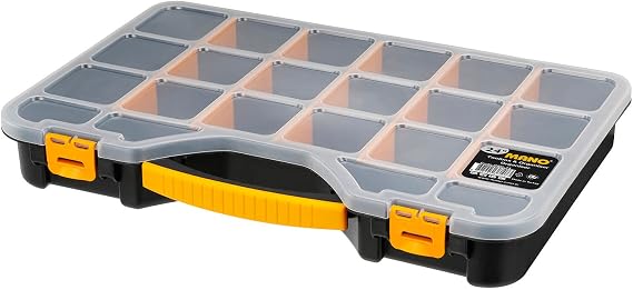 Mano Org/24 Organizer, Siyah/Sarı, 24''