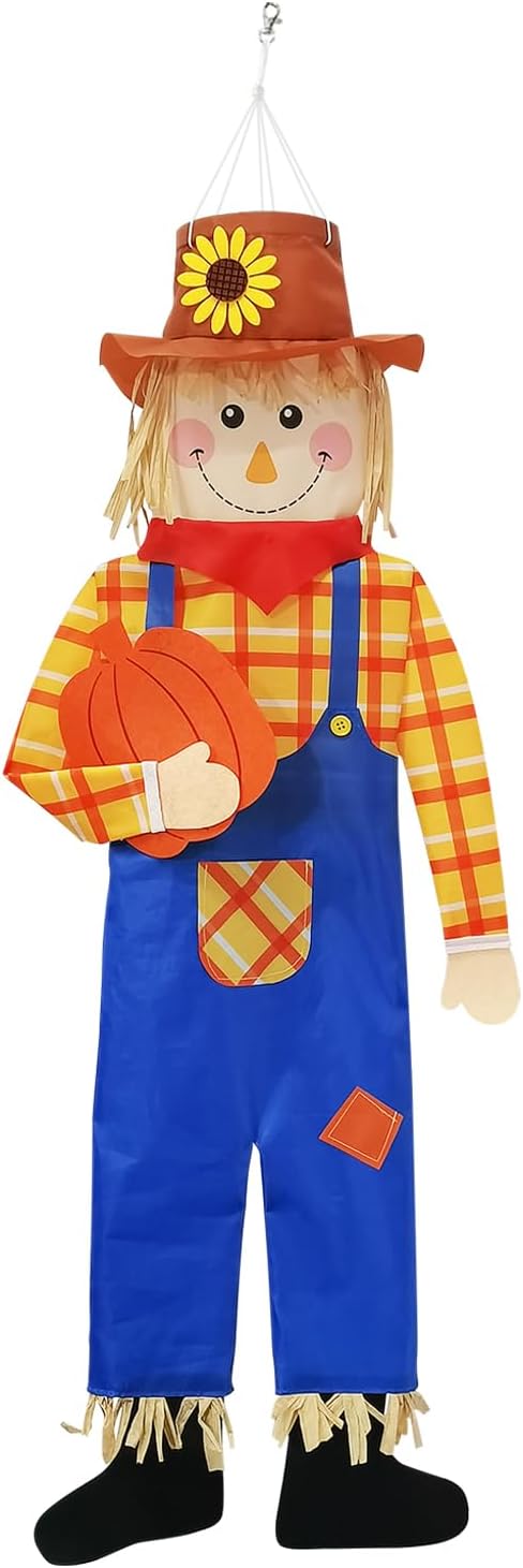 Scarecrow Windsock - Unleash the Power of the Wind with Heavy Duty Outdoor Wind Socks!