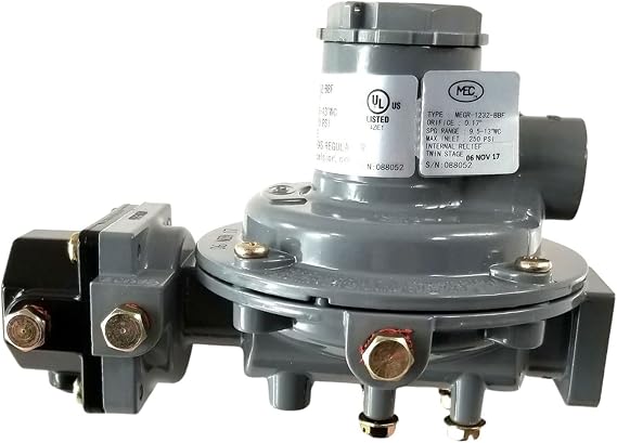 Marshall 1232-BBF Two Stage Propane LP Regulator 11"WC