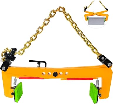YATOINTO Granite Slab Lifting Clamps 770LBS, Vertical Stone Lifting Clamps Opening Up to 20.08", Marble Heavy Duty Stone Carrying Clamps, Scissor Lifting Clamp for Lifting Handling Transporting