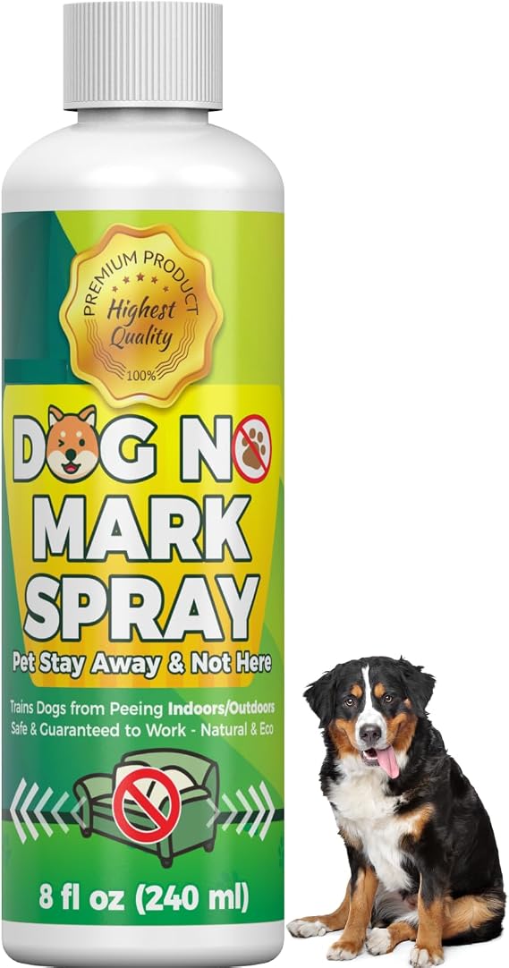 8oz No Pee Spray for Dogs - Potty Training Spray to Stop Marking Indoors & Outdoors - Safe Puppy Housebreaking Aid