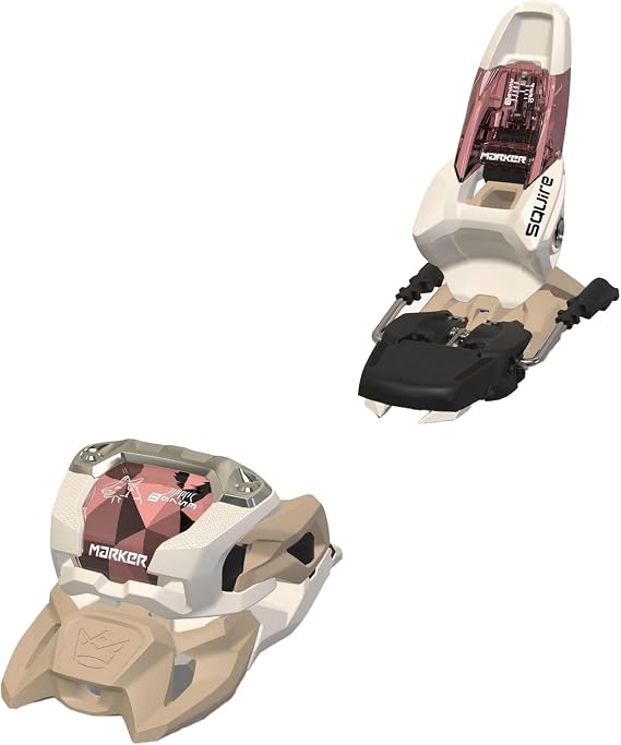 Marker Squire 11 Ski Bindings 2024, Tan/Ivory, 90mm