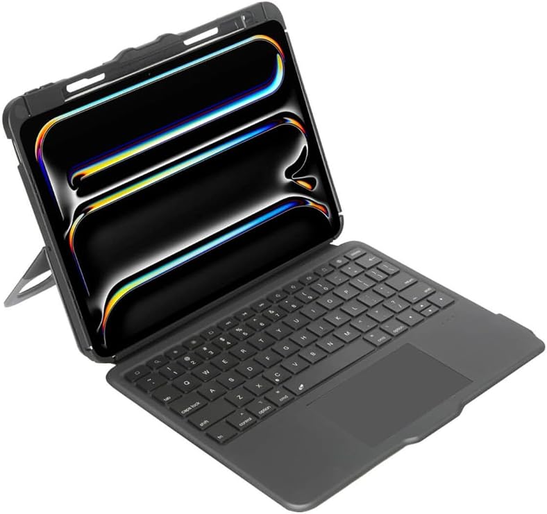 Targus THZ989TR VersaVu iPad Pro 13 inch (M5/M4) Illuminated Bluetooth Turkish Keyboard Case
