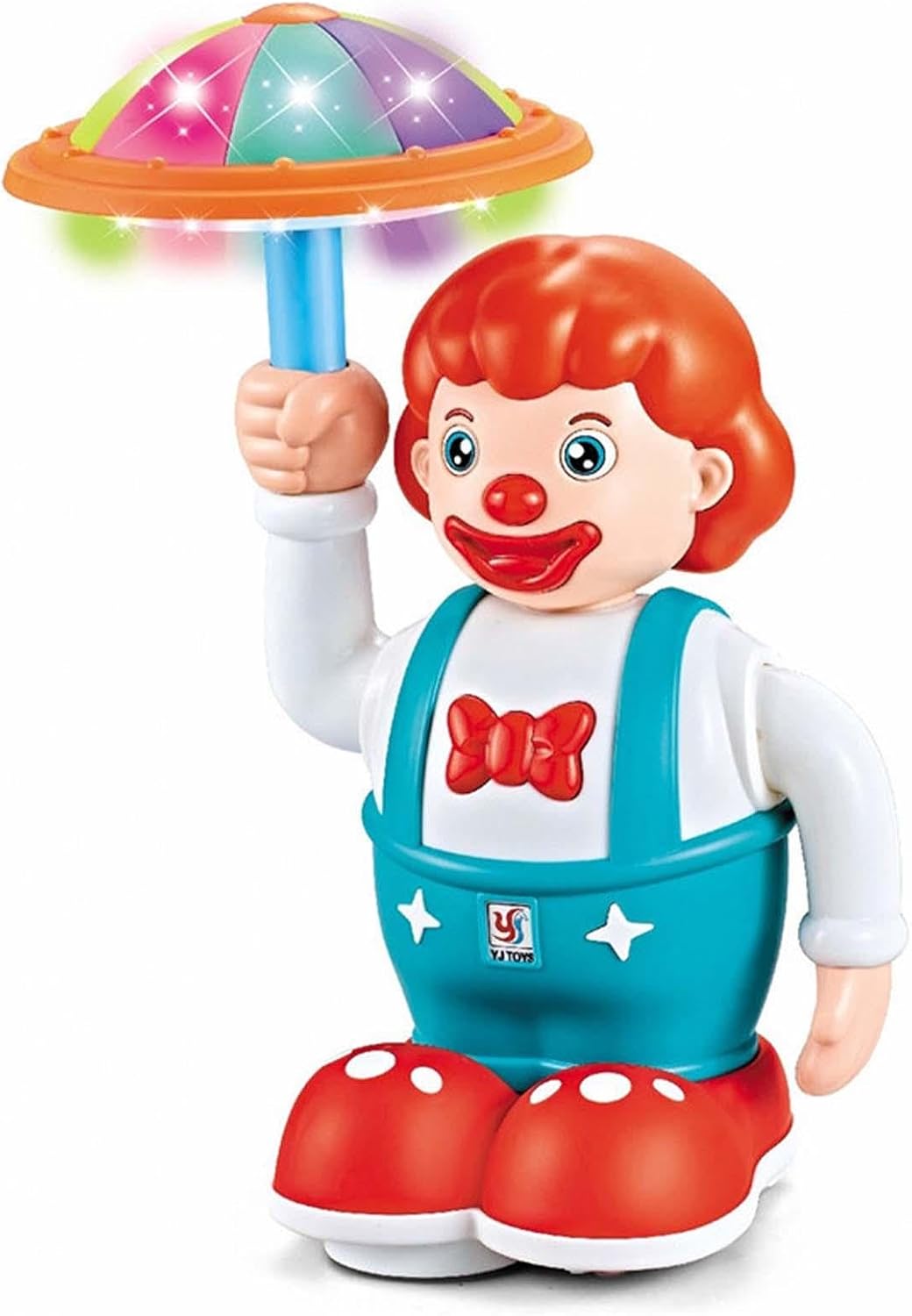Music Toys for Kids - Exquisite Design Light and Music Toys - Vista Print Music Circus Baby Toys, 360 Degree Rotating Funny Musical Dance Toys, Flexible Toddler Robot Toys for Kids, Boys and