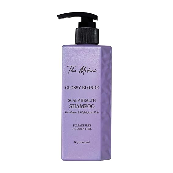 The Modani Glossy Blonde Shampoo (8.5oz/250 ml)
