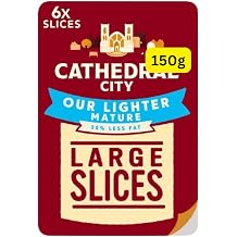 Lighter Mature Cheese 6 Slices 150g Cathedrals-City (1x150g)