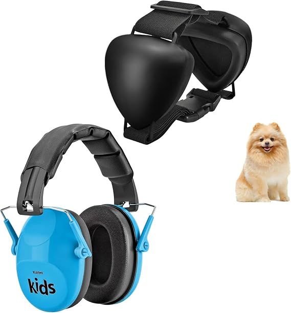 KAYNN 032 Kids Ear Protection with ZOHAN Dog Ear Muffs for Noise Protection