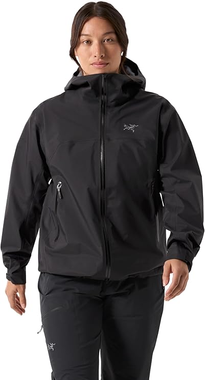 Arc'teryx Beta Jacket Women's | Gore-Tex ePE Shell, Maximum Versatility - Waterproof Womens Hiking, Rain Jacket | Black, Small
