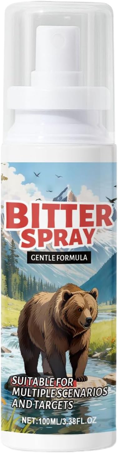 Bear Spray - Bear Countermeasure Mist, Bear Repellent Spray | Long Range Spray Strong Protective Mist with Lightweight Portable Design for Outdoor Use for Climbing, Camping, Walking, Backyard Trails