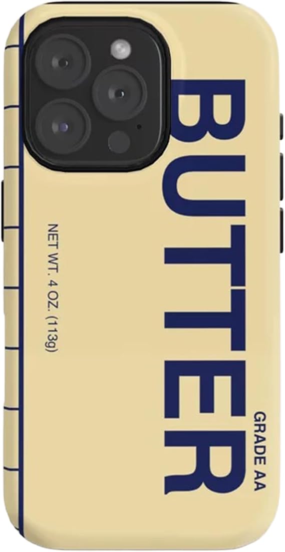 Society6 iPhone 16 PRO Phone Case by Fast Foop, Yellow Snap-On