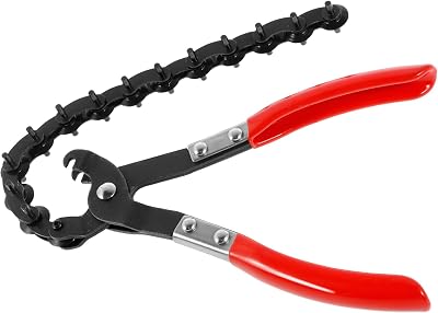 Exhaust Pipe Cutter Tool Muffler Pipe Cutter with Nonslip Handle Cuts 34 to 3-14 Pipe Carbon Steel Exhaust Pipe Cutter Easy One Handed Rotation Chain Tailpipe Cutter for Tight Spaces