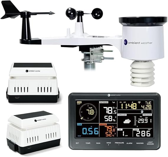 Ambient Weather WS-2902 Air Quality Bundle | With PM2.5 Monitoring